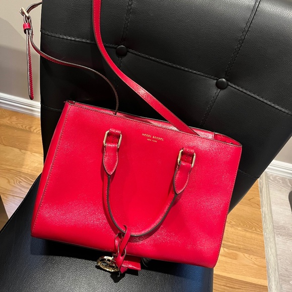 Red Henri Bendel Bag - Picture 1 of 2